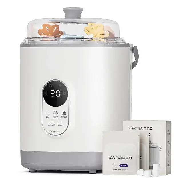Main image of Baby Bottle Washer Pro, Sterilizer & Dryer Wash 6 Bottles at Once, All-in-One Washer Machine for Bottles, Pump Parts & Baby Essentials Replaces Hand Washing, Time-Saving for Busy Parents