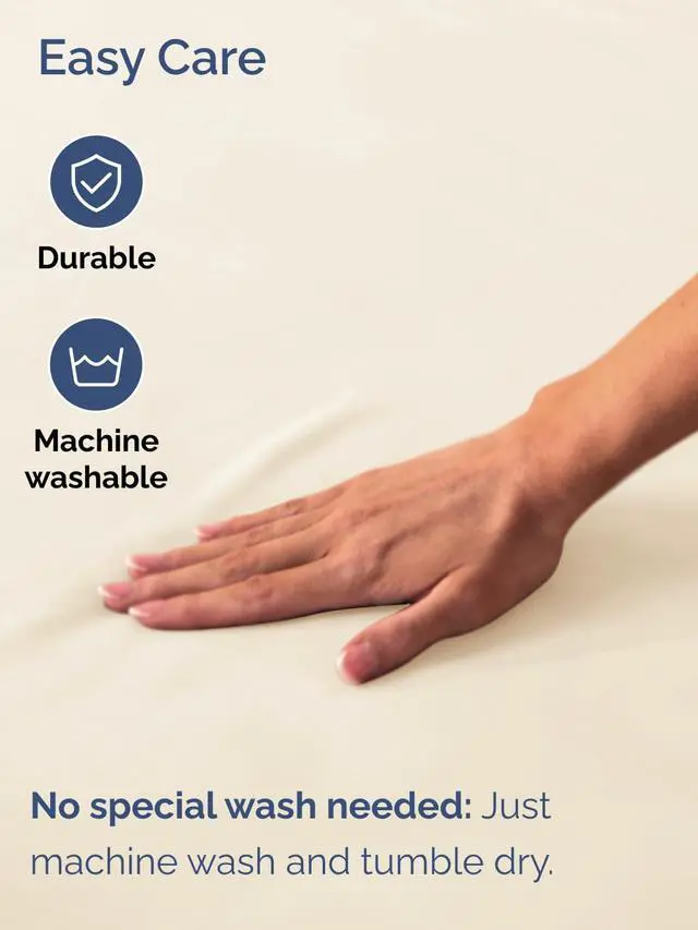 Alt view image 5 of 7 - Extra Deep Twin XL Fitted Sheet - College Dorm Bed Single Fitted Sheet Only w/Extra Deep Pockets - Ultra-Soft & Breathable - Easily Fits 18 to 24 inch Mattress - Wrinkle & Fade Resistant - Off White