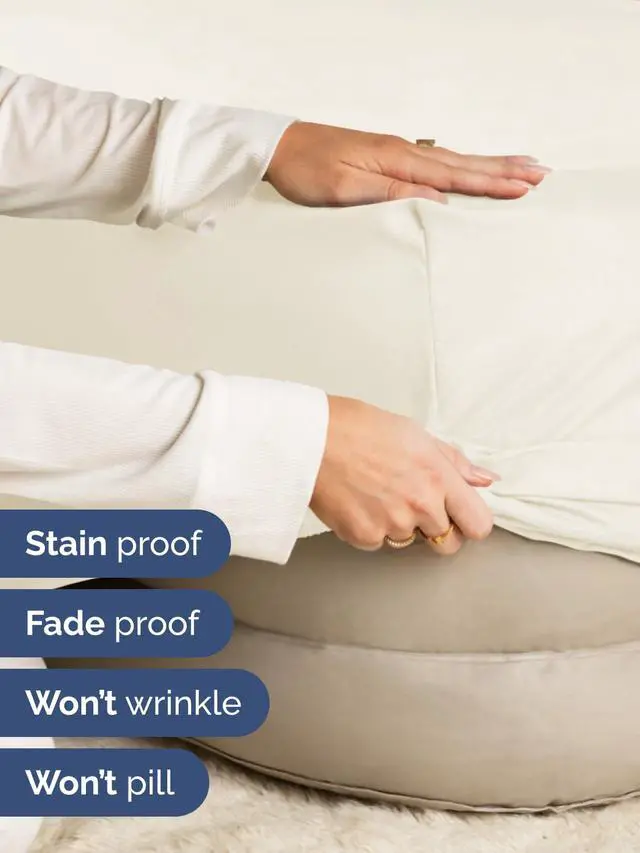 Alt view image 4 of 7 - Extra Deep Twin XL Fitted Sheet - College Dorm Bed Single Fitted Sheet Only w/Extra Deep Pockets - Ultra-Soft & Breathable - Easily Fits 18 to 24 inch Mattress - Wrinkle & Fade Resistant - Off White
