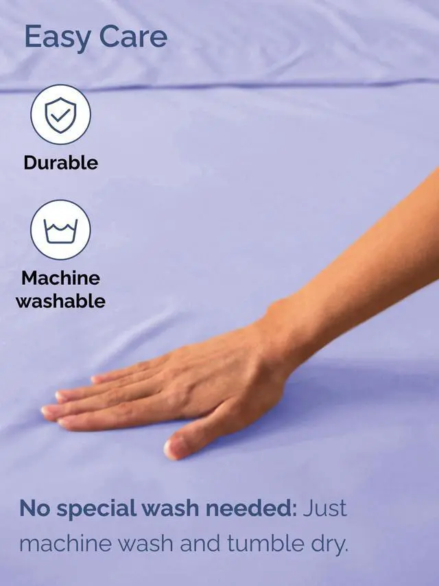 Alt view image 5 of 7 - Extra Deep Twin XL Fitted Sheet - College Dorm Bed Single Fitted Sheet Only w/Extra Deep Pockets - Ultra-Soft & Breathable - Easily Fits 18 to 24 inch Mattress - Wrinkle & Fade Resistant - Lavender