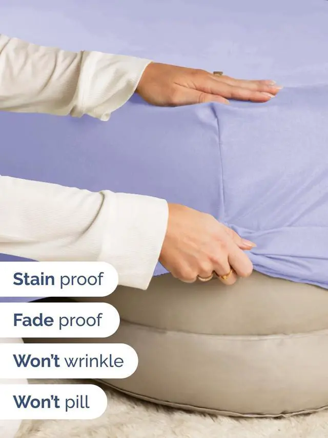 Alt view image 4 of 7 - Extra Deep Twin XL Fitted Sheet - College Dorm Bed Single Fitted Sheet Only w/Extra Deep Pockets - Ultra-Soft & Breathable - Easily Fits 18 to 24 inch Mattress - Wrinkle & Fade Resistant - Lavender