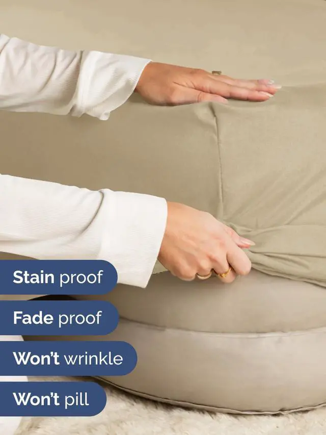 Alt view image 4 of 7 - Extra Deep Twin XL Fitted Sheet - College Dorm Bed Single Fitted Sheet Only w/Extra Deep Pockets - Ultra-Soft & Breathable - Easily Fits 18 to 24 inch Mattress - Wrinkle Free & Fade Resistant - Beige