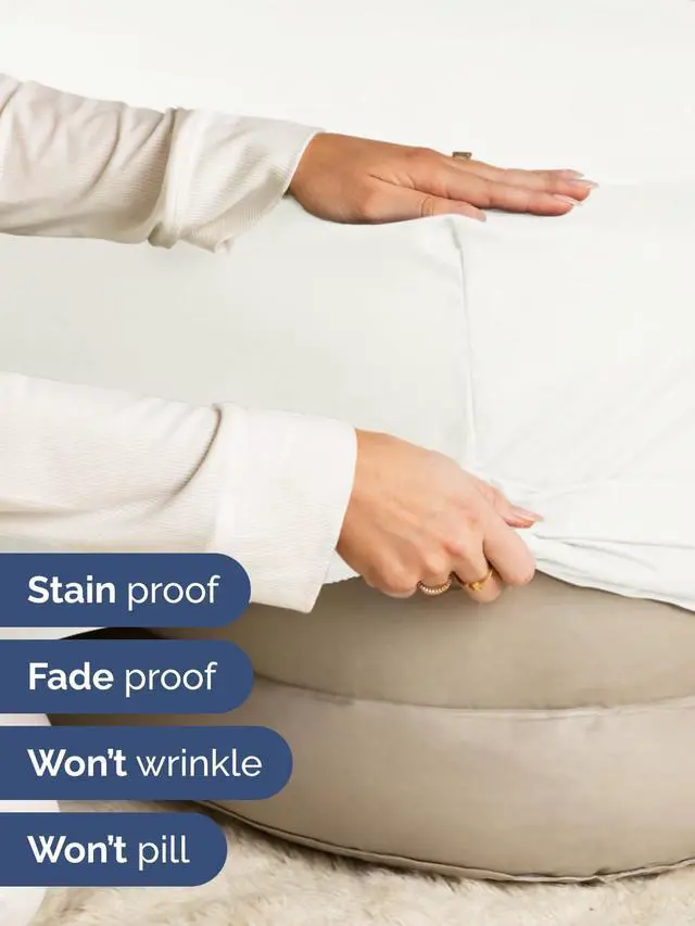 Alt view image 4 of 7 - Extra Deep Twin XL Fitted Sheet - College Dorm Bed Single Fitted Sheet Only w/Extra Deep Pockets - Ultra-Soft & Breathable - Easily Fits 18 to 24 inch Mattress - Wrinkle & Fade Free - Antique White