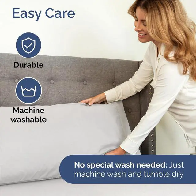 Alt view image 6 of 7 - Cal King 6 Piece Sheet Set - Comfy Breathable & Cooling - Soft Hotel Luxury Bedding Set with 8-16 Inch Deep Pockets - 1 Flat & 1 Fitted Sheet & 4 Pillowcases - Wrinkle Free & Easy Care - French Grey