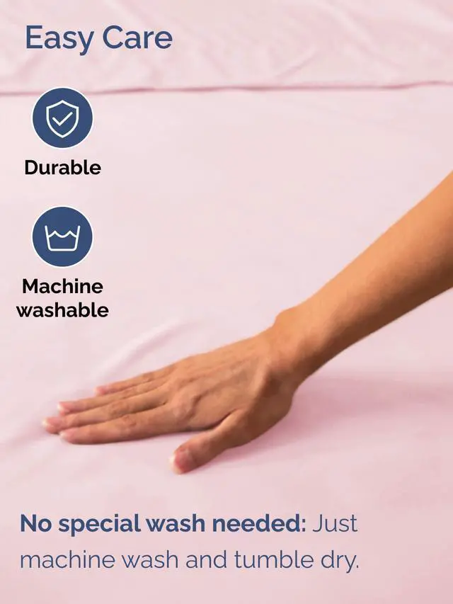 Alt view image 5 of 7 - Extra Deep Full Fitted Sheet - Hotel Luxury Single Fitted Sheet Only - Easily Fits 18 inch to 24 inch Mattress - Ultra Soft, Wrinkle Free with Extra Deep Pockets - Breathable & Comfy - Lavender Pink