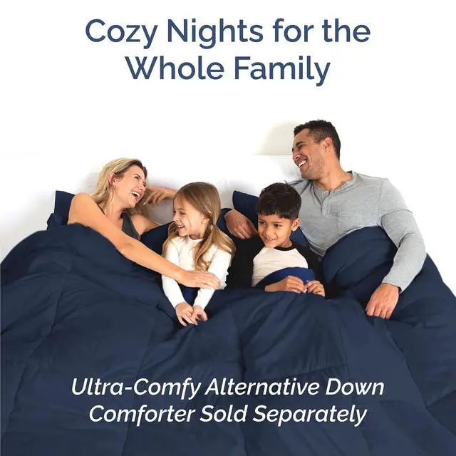 Alt view image 7 of 7 - Queen 6 Piece Sheet Set - Comfy Breathable & Cooling - Ultra-Soft Hotel Luxury Bedding Set with 8-16 Inch Deep Pockets - 1 Flat & 1 Fitted Sheet & 4 Pillowcases - Wrinkle Free & Easy Care - Navy Blue