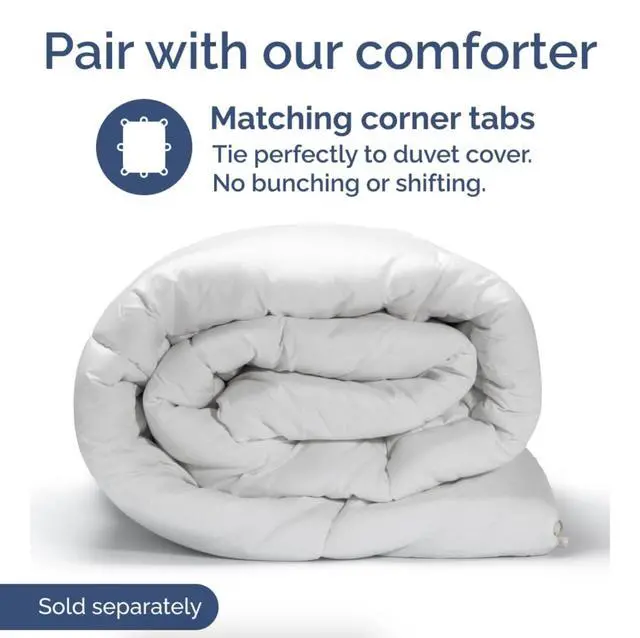 Alt view image 7 of 7 - Duvet Cover Queen Size Set - Extra Soft Queen Duvet Cover 90" x 90" with 2 Pillow Shams for Women, Men, Kids & Teens - Hotel Luxury, Easy-Care w/Zipper Closures & Ties - Comfy & Breathable (Lavender)
