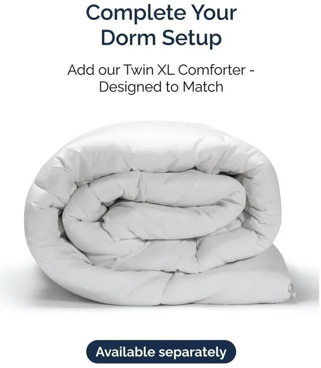 Alt view image 7 of 7 - Duvet Cover Twin/Twin XL Size Set - Extra Soft Twin/Twin XL Duvet Cover 68" x 90" with 1 Pillow Sham for Women, Men, Kids & Teens - Comfy, Easy-Care & Fade Free with Zipper Closures and Ties (Beige)