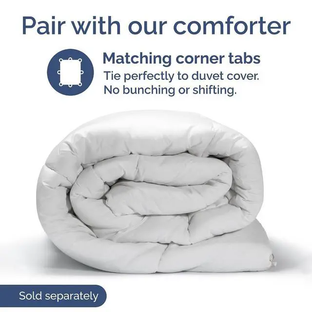 Alt view image 7 of 7 - Duvet Cover Full Size Set - Extra Soft Full Duvet Cover 80" x 90" with 2 Pillow Shams for Women, Men, Kids & Teens - Hotel Luxury w/ Zipper Closures & Ties - Comfy, Cozy & Breathable (Grey Stripes)