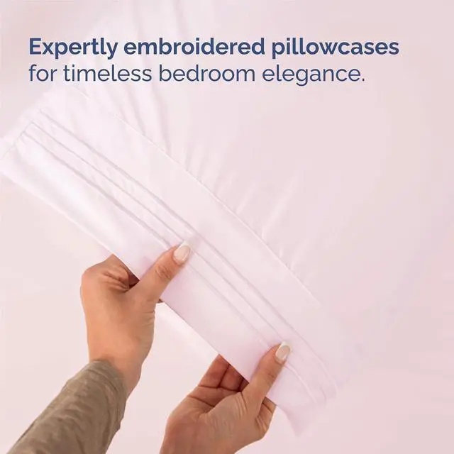 Alt view image 6 of 7 - King Size 4 Piece Sheet Set - Comfy Breathable & Cooling Sheets - Hotel Luxury Bed Sheets for Women & Men - Deep Pockets, Easy-Fit, Soft & Wrinkle Free Sheets - Lavender Pink Oeko-Tex Bed Sheet Set