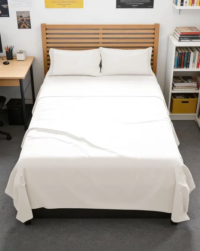 Main image of Full XL Bed Sheet - 4 Piece Full XL Bed Sheets Set - Ultra-Soft, Breathable & Cooling - Hotel Luxury Bedding for Women & Men w/ Deep Pockets - Wrinkle Free & Fade Resistant - Oeko-Tex - Antique White
