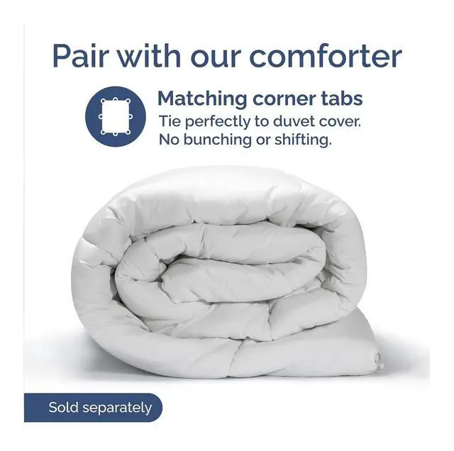 Alt view image 7 of 7 - Duvet Cover Queen Size Set - Extra Soft Queen Duvet Cover 90" x 90" with 2 Pillow Shams for Women, Men, Kids & Teens - Hotel Luxury w/ Zipper Closures & Ties - Comfy, Cozy & Breathable (Grey Stripes)