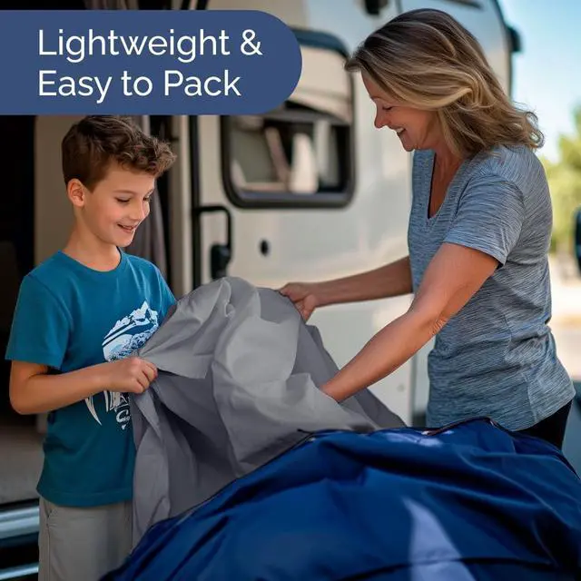 Alt view image 5 of 7 - Short Queen Size 4 Piece Sheet Set - RV Short Queen, Ultra-Soft, Breathable & Cooling Bed Sheets Set w/ Deep Pockets - Hotel Luxury Bedding for Women & Men - Wrinkle Free & Fade Resistant - Steel Blue