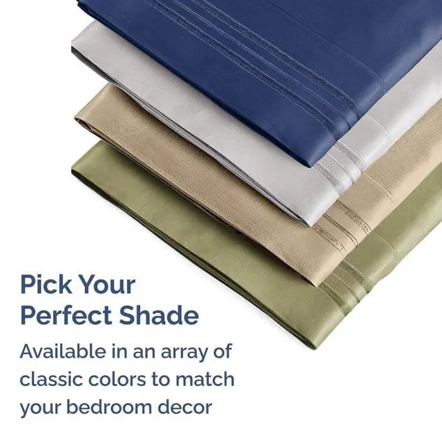 Alt view image 7 of 7 - Body Pillowcases Set of 4-20x54 Long Body Pillow Case - Soft Body Pillow Cover for Sleeping & Side Sleepers - Comfy, Cozy Breathable & Fade Free - Machine Washable w/Envelope Enclosure - (Cream)