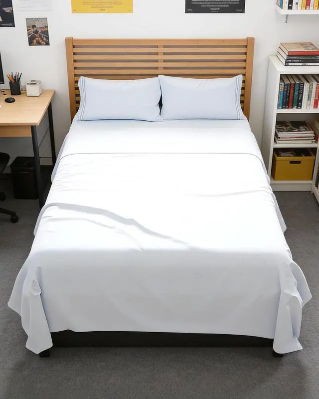Main image of Full XL Bed Sheet - 4 Piece Full XL Bed Sheets Set - Ultra-Soft, Comfy, Breathable & Cooling - Hotel Luxury Bedding for Women & Men with Deep Pockets - Wrinkle Free & Fade Resistant - Oeko-Tex - White