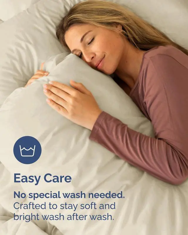 Alt view image 6 of 7 - King Standard Pillow Cases Set of 8 - Ultra Soft Hotel Quality Pillowcase Covers - Comfy & Wrinkle Free - Shrink & Fade Resistant - Easy-Care, Machine Washable Pillow Protectors - 8 Piece Set - Wheat