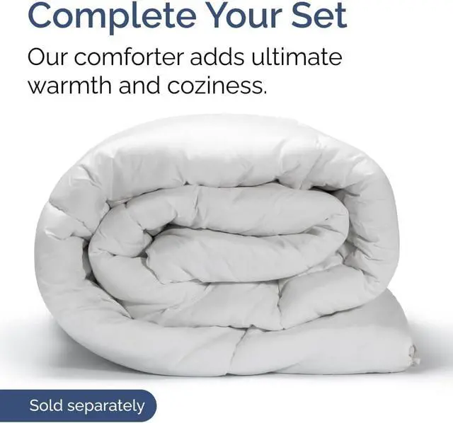 Alt view image 7 of 7 - Queen Size 4 Piece Sheet Set - Comfy Breathable & Cooling Sheets - Hotel Luxury Bed Sheets for Women & Men - Deep Pockets, Easy-Fit, Extra Soft & Wrinkle Free Sheets - Charcoal Oeko-Tex Bed Sheet Set