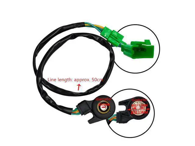 Alt view image 4 of 5 - Paiying 1X Kickstand Switch Sidefoot Kick Stand Sensor Safety Switch For GY6 Engine 50cm