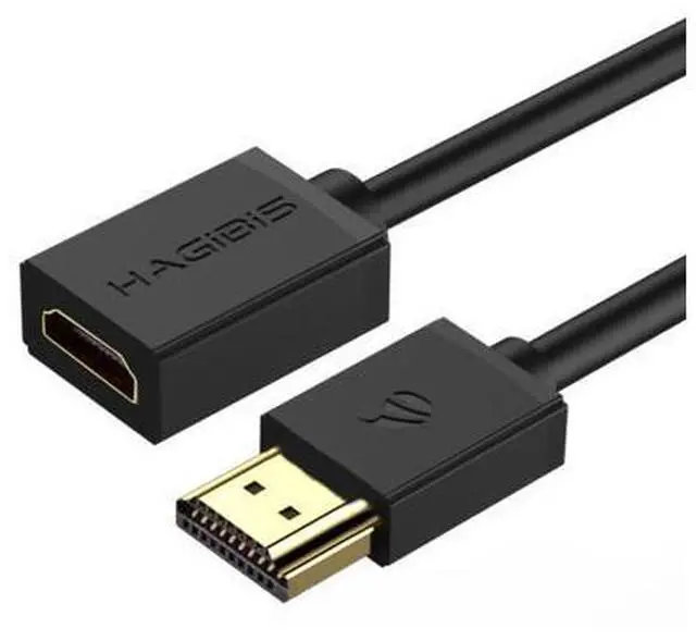 Main image of Hagibis HDMI Extension Cable 4K HD HDMI 2.0 Extender Male to Female Compatible for Projector Nintendo Switch, Xbox One S 360, PS4, TV Stick, Blu Ray Player, PS3, Wii U, HDTV Laptop PC