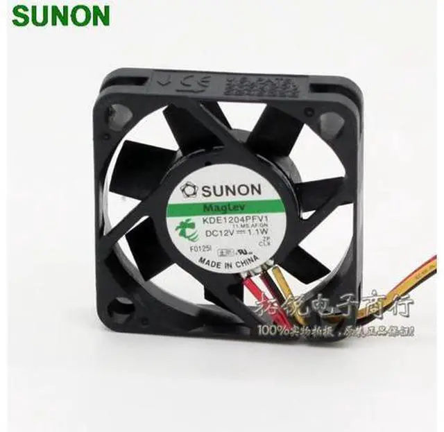 Main image of For Sunon maglev cooling fans KDE1204PFV1 4010 40mm DC 12V 1.1W 3 wire fan switch
