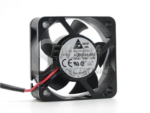 Alt view image 2 of 4 - for delta AUB0524VHD 5020 50mm 5CM DC 24V 0.15A the Server inverter PC Case Cooling fan