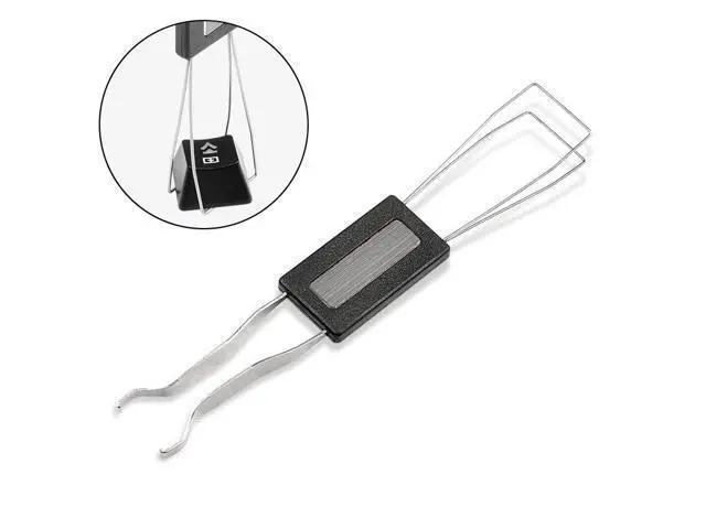 Alt view image 2 of 6 - Useful Keyboard Keycap Puller Remover With Unloading Steel Cleaning Tool Keyboards Key Cap Fixing Tool Fixing Cleaning Key Cap