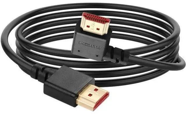 Main image of 6.6FT Right 90 Degree HDMI 2.1 Male to Male Cable, 48Gbps Ultra High Speed, Supports 8K@60Hz, 4K@120Hz, 2K@240Hz