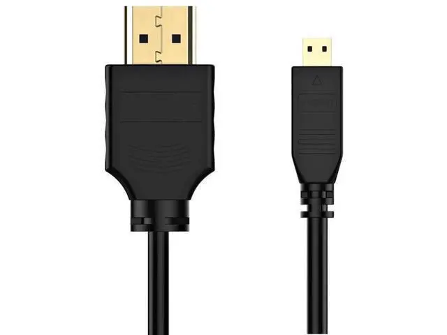 Alt view image 5 of 6 - 3.3FT Micro HDMI to HDMI Cable, 4K High Speed Cord Supports ARC Ethernet 3D, Compatible with GoPro Raspberry Pi Camera Laptop