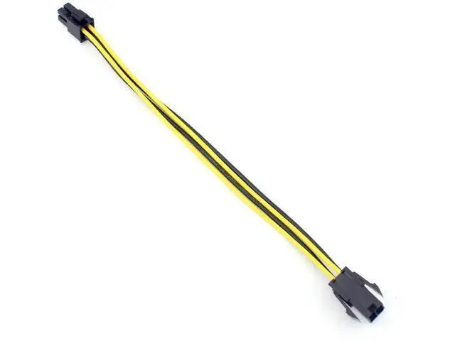 Alt view image 2 of 5 - 2 Pack 20cm/8 Inch 4Pin ATX CPU Power Extension Cable, Male to Female, UL 18AWG