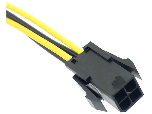 Alt view image 5 of 5 - 2 Pack 20cm/8 Inch 4Pin ATX CPU Power Extension Cable, Male to Female, UL 18AWG