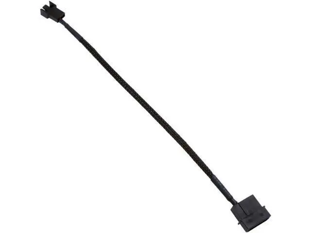 Alt view image 3 of 4 - 2 Pack Molex to 3Pin Fan Power Adapter Cable, 12V PC Case Fan Connector