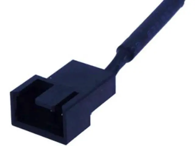 Alt view image 4 of 4 - 2 Pack Molex to 3Pin Fan Power Adapter Cable, 12V PC Case Fan Connector