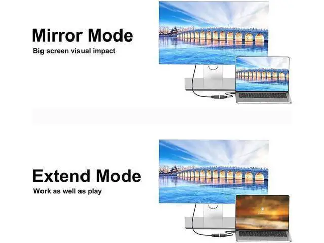 Alt view image 6 of 7 - 1FT Bi-Directional HDMI Male to DVI-I 24+5 Female Short Cable, 1080P Supported