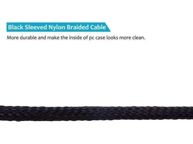 Alt view image 2 of 7 - 1 to 5 Way 4-Pin PWM Fan Hub Splitter Cable, Compatible with 3/4 Pin PC Case & CPU Cooling Fans
