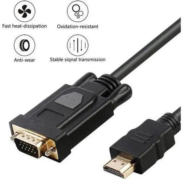 Alt view image 3 of 3 - 6.6ft HDMI to DVI-D Male to Male Cable, Supports 1080P Full HD Video