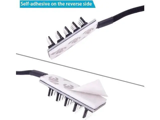 Alt view image 7 of 7 - 1 to 5 Way 4-Pin PWM Fan Hub Splitter Cable, Compatible with 3/4 Pin PC Case & CPU Cooling Fans