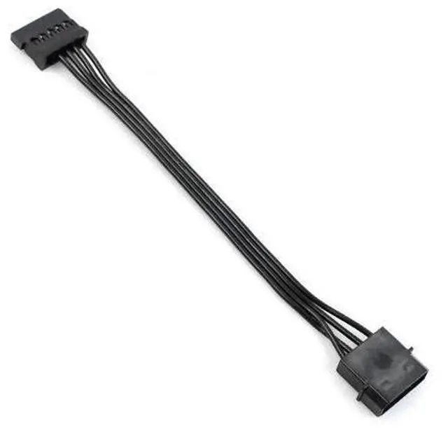 Alt view image 2 of 5 - 1PCS Molex 4 Pin IDE Female to Dual SATA Power Cable, IDE to SATA Power Adapter for Hard Drive & Optical Drive