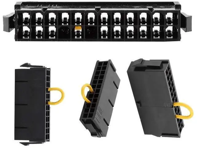 Alt view image 4 of 7 - 24-Pin ATX PSU Jumper Bridge Tool, 20+4 Pin Power Starter Connector for Mining Rigs