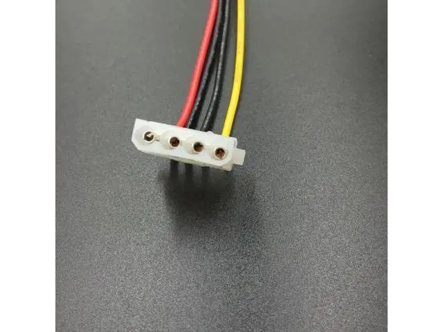 Alt view image 3 of 4 - 20cm SATA to 4Pin Molex Power Cable, 15Pin SATA Male to IDE 4Pin Female Adapter for BTC Miner Rig & Desktop PC