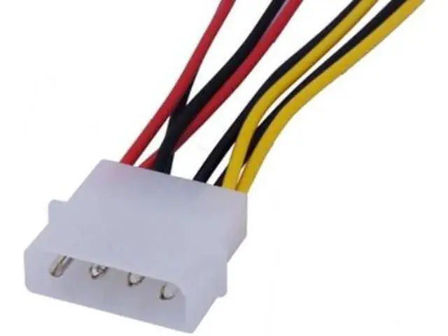 Alt view image 2 of 2 - 1PCS 4Pin Molex to 3Pin Fan Power Adapter Cable for PC Case & CPU Fan