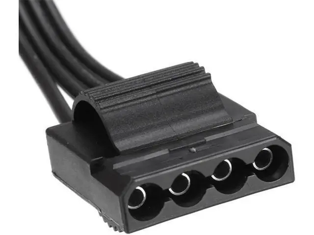 Alt view image 6 of 6 - 6Pin Male to 3 IDE 4Pin Female Power Splitter Cable, 1-to-3 Molex Port Multiplier