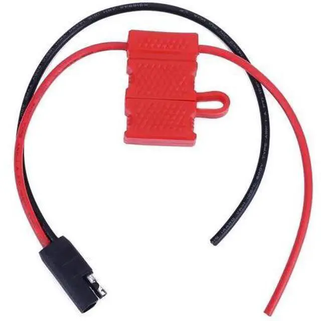 Alt view image 2 of 3 - 3cm Short Power Cable with Fuse Box, DC 12V Heavy Duty Power Cord for Motorola GM300/M120/SM50/SM120 Mobile Radio