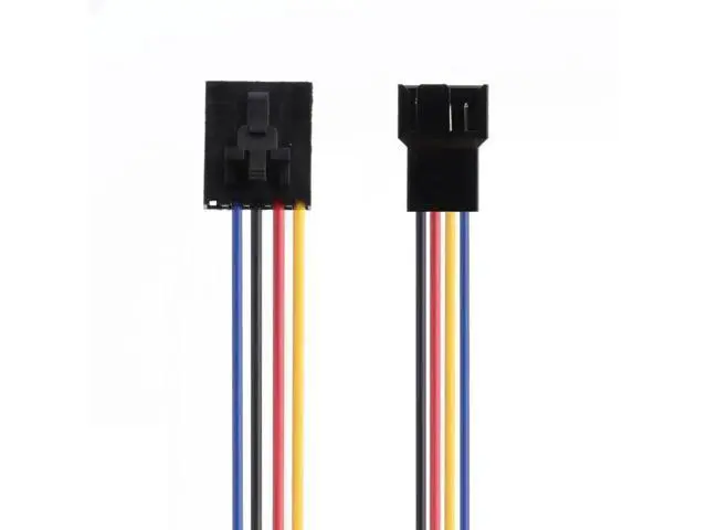 Alt view image 3 of 3 - 5Pin to 4Pin Fan Adapter Extension Cable, PC Cooling Fan Connector Converter Cord