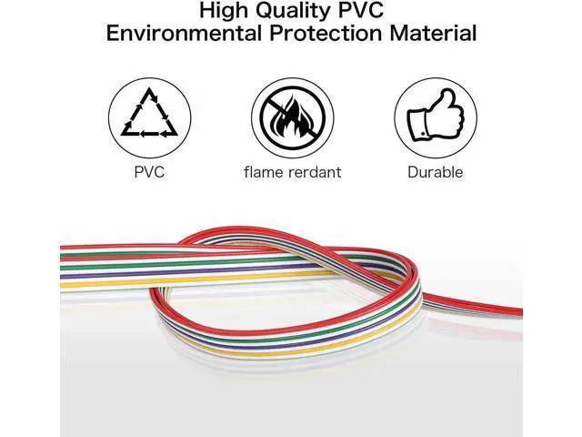Alt view image 5 of 6 - 2 Pack ATX PC Power On/Off & Reset Switch Cable with HDD LED Indicator, 65cm Front Panel Wire Assembly Kit for Desktop Motherboard