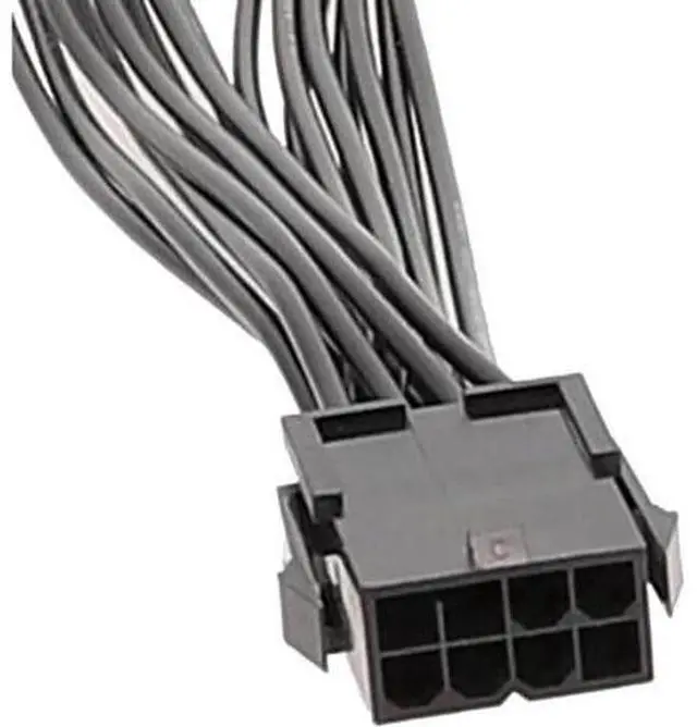 Alt view image 2 of 5 - 20CM 8Pin to Dual 8Pin GPU Power Splitter Cable, PSU PCIe 8Pin Power Extension Cord for Graphics Card
