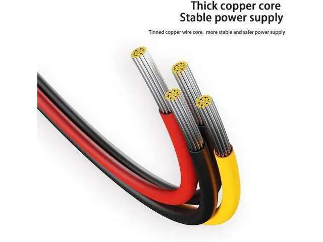 Alt view image 6 of 7 - 3 Pack 8 Inch 15Pin SATA Power Y Splitter Cables, SATA Male to Dual Female Power Extension Cord for Storage Drives