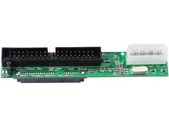 Alt view image 2 of 7 - SATA Female to 40Pin Male 3.5" IDE Adapter, IDE Hard Drive to SATA Interface Converter for Desktop PC