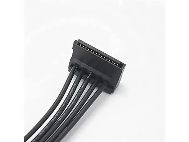 Alt view image 5 of 5 - 2 Pack 21 Inches 15Pin SATA to 5-Port SATA Power Splitter Extension Cable for Storage Drives