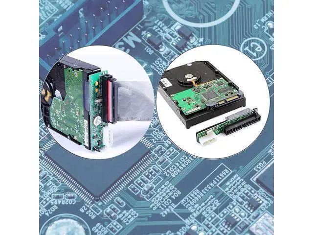 Alt view image 5 of 7 - SATA Female to 40Pin Male 3.5" IDE Adapter, IDE Hard Drive to SATA Interface Converter for Desktop PC