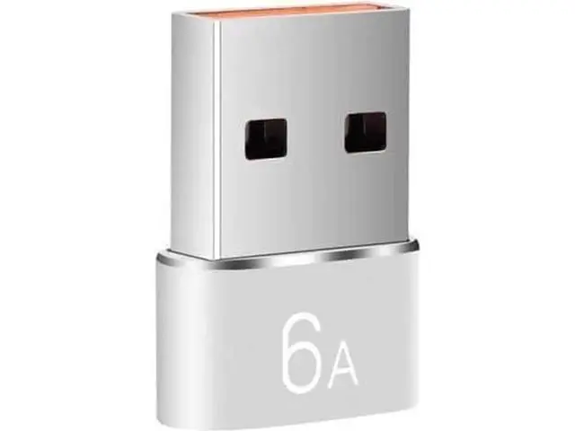 Alt view image 2 of 7 - 3 Pack USB-C to USB Adapter, Type-C Male to USB-A Female Converter, Fast Transfer Connector for Phones & Laptops